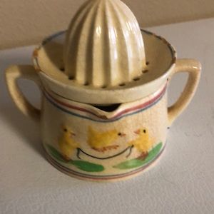 Vintage lemon squeeze.